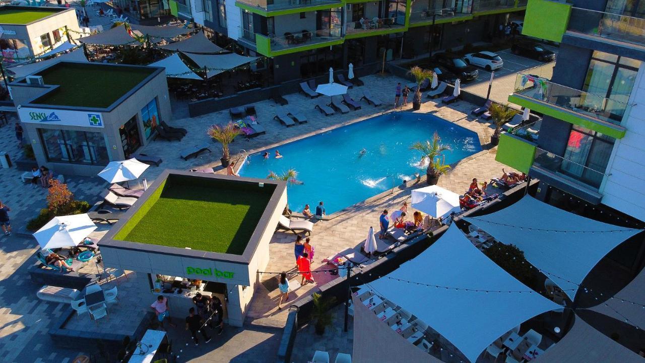 Sunfest Aparthotel Pool & Spa Mamaia Nord Navodari Ngoại thất bức ảnh